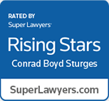 Super Lawyers Rising Star Boyd Sturges